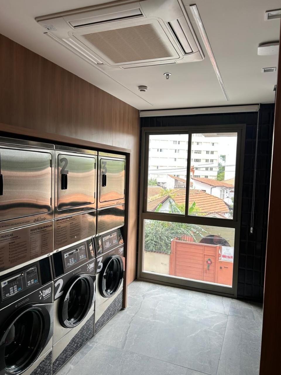 Lindo Studio Atmosfera 360 Novo Proximo Ao Metro E Consulado Σάο Πάολο Εξωτερικό φωτογραφία