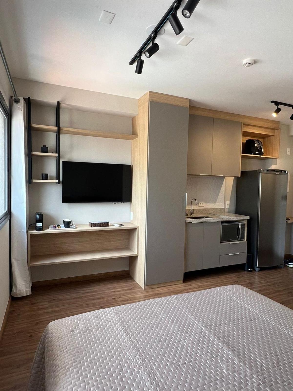 Lindo Studio Atmosfera 360 Novo Proximo Ao Metro E Consulado Σάο Πάολο Εξωτερικό φωτογραφία